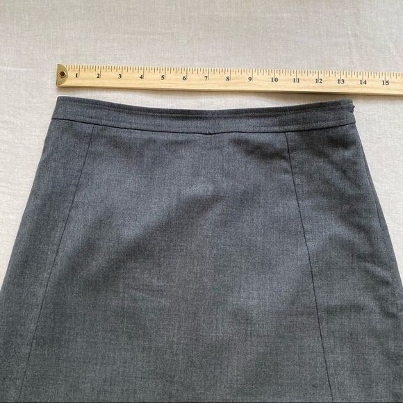 NWOT Judith & Charles Wool Gray Mini Casual Skirt - Picture 5 of 6